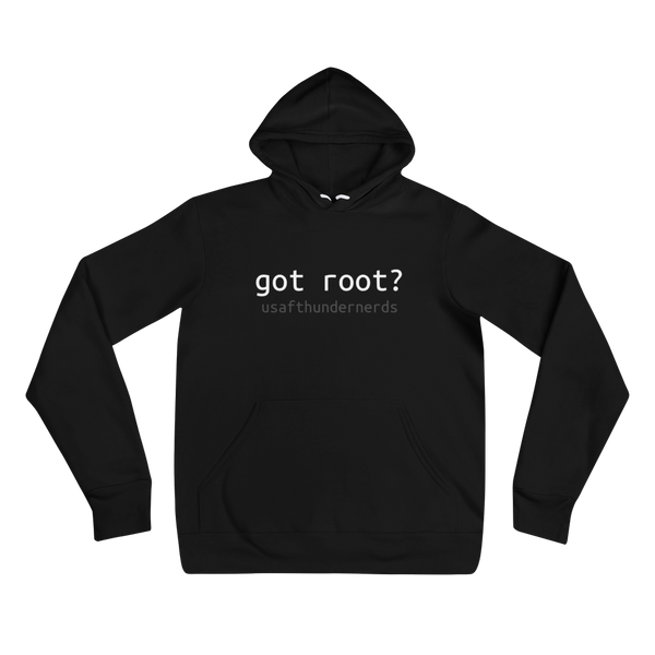 "got root?" - Athletic Long-Sleeved Hoodie - [product_type} - RLH Design Group