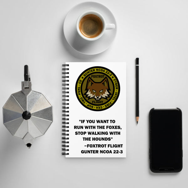 Foxtrot Spiral notebook - [product_type} - RLH Design Group