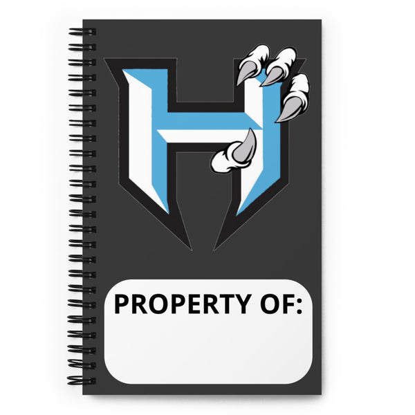 "Jr Hawks" Spiral Notebook - [product_type} - RLH Design Group