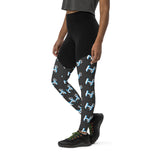 "Jr Hawks" Sports Leggings - [product_type} - RLH Design Group