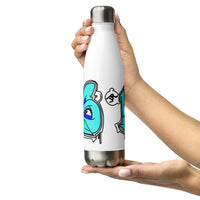 "Jr Hawks Graffiti" Stainless Steel Water Bottle - [product_type} - RLH Design Group