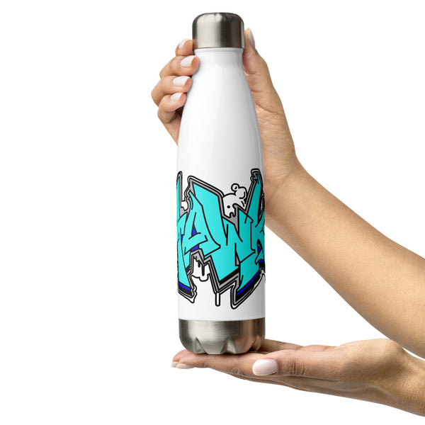 "Jr Hawks Graffiti" Stainless Steel Water Bottle - [product_type} - RLH Design Group