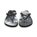 Flip Flops ~ Jr Hawks Brick Wall Tie-Dye - [product_type} - RLH Design Group