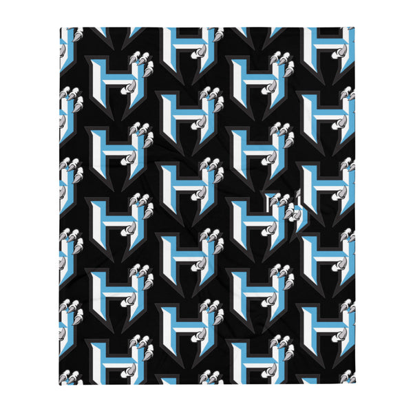 "Jr Hawks" Throw Blanket - [product_type} - RLH Design Group