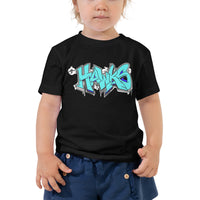 "Jr Hawks Graffiti" Toddler Short Sleeve Tee - [product_type} - RLH Design Group