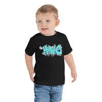 "Jr Hawks Graffiti" Toddler Short Sleeve Tee - [product_type} - RLH Design Group