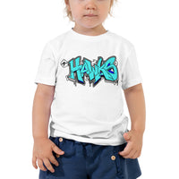 "Jr Hawks Graffiti" Toddler Short Sleeve Tee - [product_type} - RLH Design Group