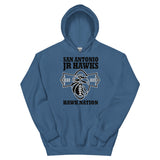 Hoodie ~ Jr Hawks Football Field Unisex Hoodie
