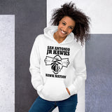 Hoodie ~ Jr Hawks Football Field Unisex Hoodie