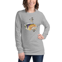 "Let Them Eat King Cake" - Unisex Long Sleeve Tee - [product_type} - RLH Design Group