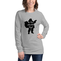 "Santa the Toy Man" - Unisex Long Sleeve Tee - [product_type} - RLH Design Group