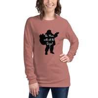"Santa the Toy Man" - Unisex Long Sleeve Tee - [product_type} - RLH Design Group