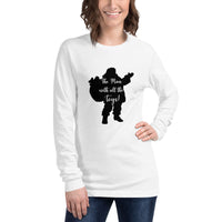 "Santa the Toy Man" - Unisex Long Sleeve Tee - [product_type} - RLH Design Group