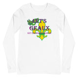 "Let's Geaux" Mardi Gras Unisex Long Sleeve Shirt - [product_type} - RLH Design Group