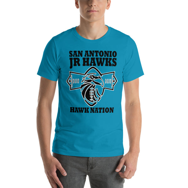 "Hawk Nation" Football Field Short-Sleeve Unisex T-Shirt - [product_type} - RLH Design Group