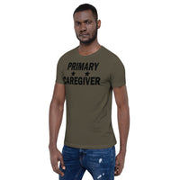 "Primary Caregiver" - Unisex T-Shirt - [product_type} - RLH Design Group