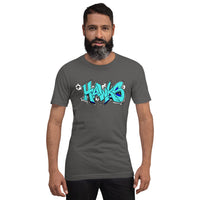 "Jr Hawks Grafitti" Short-Sleeve Unisex T-Shirt - [product_type} - RLH Design Group