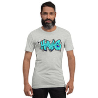 "Jr Hawks Grafitti" Short-Sleeve Unisex T-Shirt - [product_type} - RLH Design Group