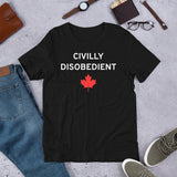 "Civilly Disobedient, Eh" - Short-Sleeve Unisex T-Shirt - [product_type} - RLH Design Group