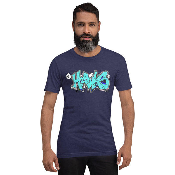 "Jr Hawks Grafitti" Short-Sleeve Unisex T-Shirt - [product_type} - RLH Design Group