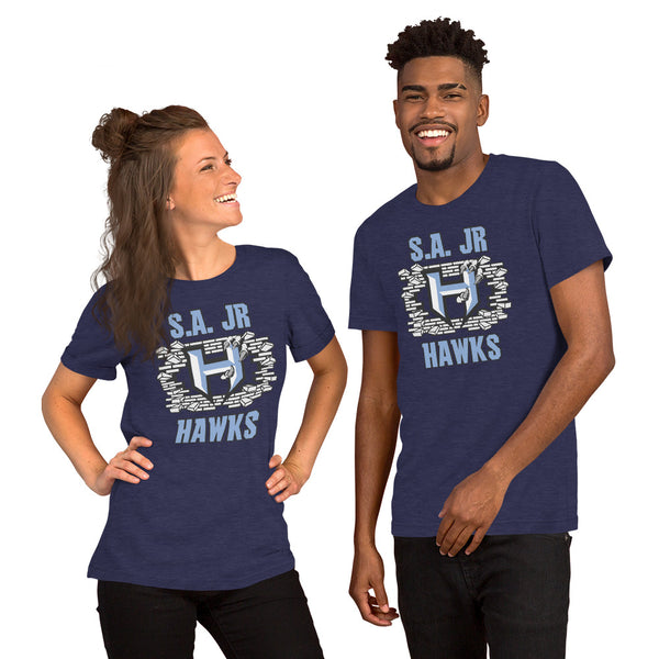 Shirt ~ Jr Hawks Brick Wall Short-Sleeve Unisex - [product_type} - RLH Design Group