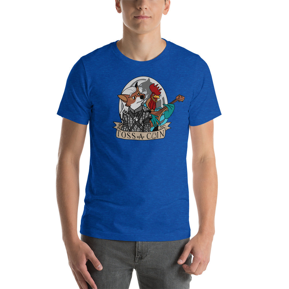 "Toss A Coin" - Short-Sleeve Unisex T-Shirt - [product_type} - RLH Design Group