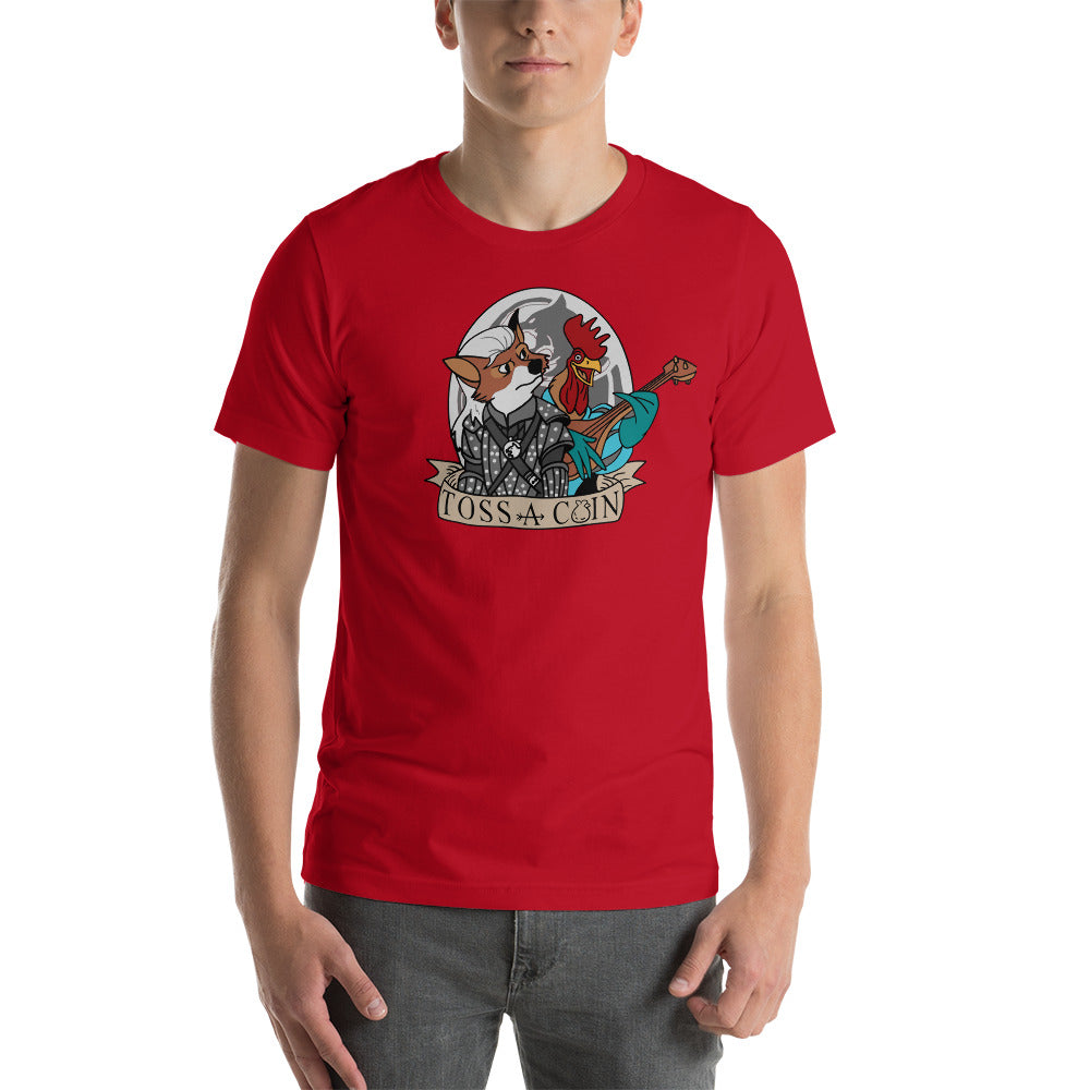 "Toss A Coin" - Short-Sleeve Unisex T-Shirt - [product_type} - RLH Design Group