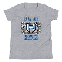 Youth Shirt ~ Jr Hawks Brick Wall Short Sleeve - [product_type} - RLH Design Group