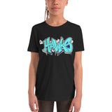 "Jr Hawks Graffiti" Youth Short Sleeve T-Shirt - [product_type} - RLH Design Group