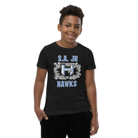Youth Shirt ~ Jr Hawks Brick Wall Short Sleeve - [product_type} - RLH Design Group