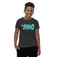 "Jr Hawks Graffiti" Youth Short Sleeve T-Shirt - [product_type} - RLH Design Group