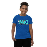 "Jr Hawks Graffiti" Youth Short Sleeve T-Shirt - [product_type} - RLH Design Group